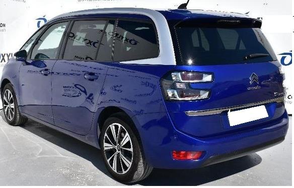 Left hand drive CITROEN C4 GRAND SPACETOURER 2.0 HDI 150 SHINE FRENCH REG